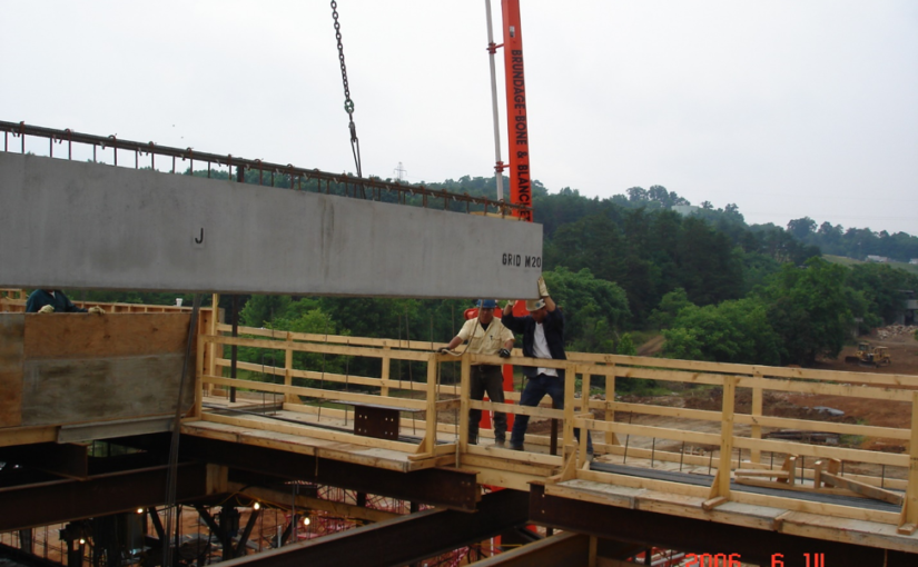 Mennell Milling Company Gets Special Design Precast Concrete Structural Beams